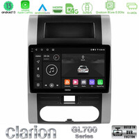 Clarion Gl700 Series 8core Android13 4+64gb Nissan x-Trail t31 Navigation Multimedia Tablet 10 με Carplay &Amp; Android Auto u-gl7-Ns0223