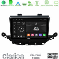 Clarion Gl700 Series 8core Android13 4+64gb Opel Astra k 2015-2019 Navigation Multimedia Tablet 9 με Carplay &Amp; Android Auto u-gl7-Op0113