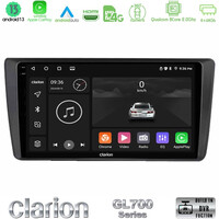 Clarion Gl700 Series Skoda Octavia 2004-2012 8core Android13 4+64gb Navigation Multimedia Tablet 9″ με Carplay &Amp; Android Auto u-gl7-Sk1914