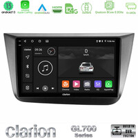 Clarion Gl700 Series 8core Android13 4+64gb Seat Altea 2004-2015 Navigation Multimedia Tablet 9 με Carplay &Amp; Android Auto u-gl7-St0840