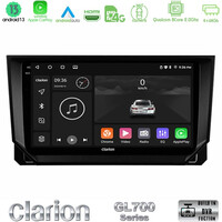 Clarion Gl700 Series 8core Android13 4+64gb Seat Arona/ibiza Navigation Multimedia Tablet 9 με Carplay &Amp; Android Auto u-gl7-St0888
