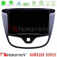 Nakamichi Nam5260 Series 4core Android12 4+64gb Opel Karl 2017-2019 Navigation Multimedia Tablet 9 με Carplay &Amp; Android Auto u-n44-Op1060
