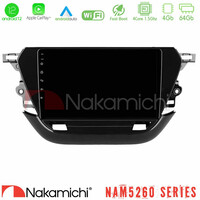 Nakamichi Nam5260 Series 4core Android12 4+64gb Opel Corsa f 2019-2023 Navigation Multimedia Tablet 9 με Carplay &Amp; Android Auto u-n44-Op1740