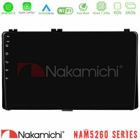 Nakamichi Nam5260 Series 4core Android12 4+64gb Toyota Corolla/auris 2017-2019  Navigat-ion Multimedia Tablet 9 με Carplay & Android Auto u-n44-Ty1106