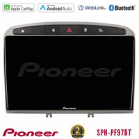 Pioneer sph-Pf97bt Series    Peugeot 308/rcz Multimedia Station 9 (Tablet Style) (Ασημί Χρώμα) με Carplay &Amp; Android Auto u-sph-Pg705s