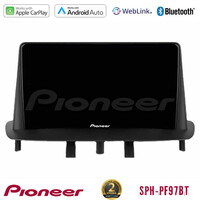 Pioneer sph-Pf97bt Series    Renault Megane 3 2009-2013 Multimedia Station 9 (Tablet Style) με Carplay &Amp; Android Auto u-sph-Rn0718