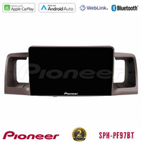 Pioneer sph-Pf97bt Series    Toyota Corolla 2002-2006 Multimedia Station 9 (Tablet Style) με Carplay &Amp; Android Auto u-sph-Ty0254