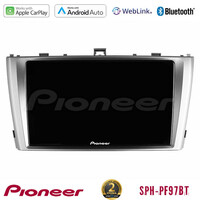 Pioneer sph-Pf97bt Series    Toyota Avensis t27 Multimedia Station 9 (Tablet Style) με Carplay &Amp; Android Auto u-sph-Ty0864