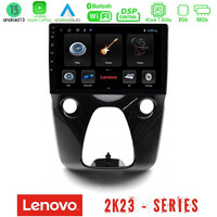 Lenovo car pad Toyota Aygo | Citroen c1 | Peugeot 108 4core Android 13 2+32gb Navigation Multimedia 10 u-len-Ty1560