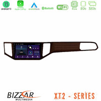 Bizzar xt2 Series 4core Android13 2+32gb vw Sportsvan 2014-2020 Navigation Multimedia Tablet 9 (Ξύλινη Απόχρωση) u-xt2-Vw0135br