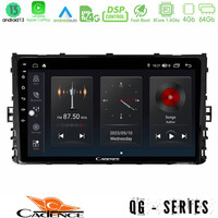 Cadence qg Series 8core Android13 4+64gb vw mqb 2017-&Gt; Navigation Multimedia Tablet 9 u-qg-Vw0333