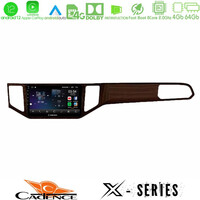 Cadence x Series vw Sportsvan 2014-2020 8core Android12 4+64gb Navigation Multimedia Tablet 9 (Ξύλινη Απόχρωση) u-x-Vw0135br
