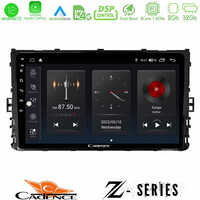 Cadence z Series vw mqb 2017-&Gt; 8core Android12 2+32gb Navigation Multimedia Tablet 9 u-z-Vw0333