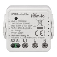 HOM-IO SMART ΔΙΑΚΟΠΤΗΣ 1 ΚΑΝΑΛΙΟΥ ΔΙΠΛΟΣ