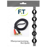 FTT16-011 3.5mm stereo σε 2 rca 5m