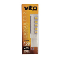 ΛΑΜΠΑ LED CAPSULED-2 G9 4W 456Lm 2700K VITO