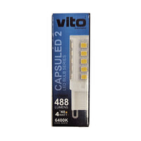 ΛΑΜΠΑ LED CAPSULED-2 G9 4W 488Lm 6400K VITO