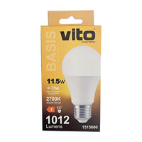 ΛΑΜΠΑ LED BASIS A60 E27 11.5W 1012Lm 2700K VITO