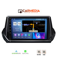 CARMEDIA CM409-13 TABLET 9'' OEM PEUGEOT 208-2008 2020+
