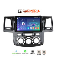 CARMEDIA CM809-13 TABLET 9'' OEM TOYOTA HILUX 2005-2011 A/C-CLIMA