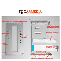 CARMEDIA METAL BRACKET SLIM TO BODY TO 1DIN