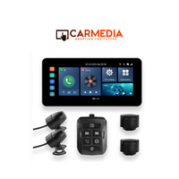 CARMEDIA CMM220 6,3” IPX7 WIRELESS CARPLAY + DVR + TPMS MONITOR FOR MOTO