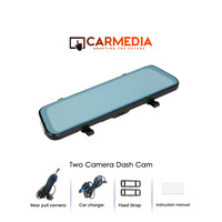 CARMEDIA CMMI 01 10'' Streaming Rearview Mirror Front & Rear Dual Recording