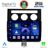 DIGITAL IQ BXC 3767_CPAA CLIMA (10inc) MULTIMEDIA TABLET for VW TOURAN mod. 2003-2010