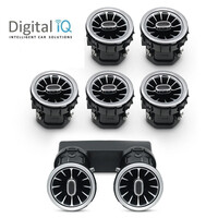 DIQ AMBIENT 8176 GS BENZ A-CLA AIR VENTS (Digital iQ Turbine Air Vent Ambient Light Kit MERCEDES A - CLA - GLA mod. 2020>)