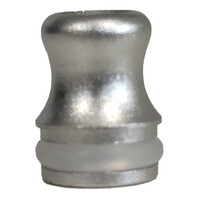 Vapour Smok E Short Aluminium 510 Drip Tip Silver