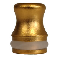 Vapour Smok E Short Aluminium 510 Drip Tip Yellow