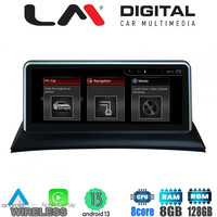 LM Digital - LM G103M10 Οθόνη OEM Multimedia Αυτοκινήτου για BMW X3 (E83)  2003 > 2010 (CarPlay/AndroidAuto/BT/GPS/WIFI/GPRS) electriclife