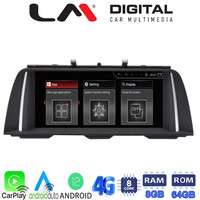 LM Digital - LM G336M10 CIC Οθόνη OEM Multimedia Αυτοκινήτου για BMW SERIES 5 (E60) '05 > '10 & SERIES 3 (E90) '08 > '12 (CarPlay/AndroidAuto/BT/GPS/WIFI/GPRS) electriclife