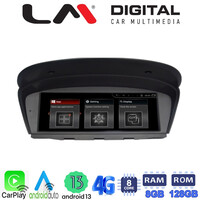 LM Digital - LM G396M9 CCC Οθόνη OEM Multimedia Αυτοκινήτου για BMW SERIES 3/M3 '08 > '12 SERIES 5/M5 '05 > '10 SERIES 6 '08 > '12 (CarPlay/AndroidAuto/BT/GPS/WIFI/GPRS) electriclife