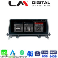 LM Digital - LM G397M10 CIC Οθόνη OEM Multimedia Αυτοκινήτου για BMW X5 (E70) '10 > '13 BMW X6 (E72) '10 > '14 (CarPlay/AndroidAuto/BT/GPS/WIFI/GPRS) electriclife