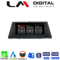 LM Digital - LM G397M9 CIC Οθόνη OEM Multimedia Αυτοκινήτου για BMW X5 (E70) '10 > '13 BMW X6 (E72) '10 > '14 (CarPlay/AndroidAuto/BT/GPS/WIFI/GPRS) electriclife