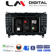 LM Digital - LM G812 P7 Οθόνη OEM Multimedia Αυτοκινήτου για CLK (W209) '04 > '12,  CLS (W219) '04 > '08 (CarPlay/AndroidAuto/BT/GPS/WIFI/GPRS) electriclife