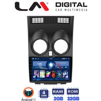 LM Digital - LM ZL4001 GPS Οθόνη OEM Multimedia Αυτοκινήτου για NISSAN QASHQAI 2007 > 2013 (BT/GPS/WIFI) electriclife