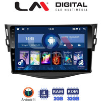 LM Digital - LM ZL4018 GPS Οθόνη OEM Multimedia Αυτοκινήτου για TOYOTA RAV4 2006 > 2012 (BT/GPS/WIFI) electriclife
