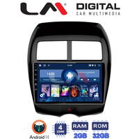 LM Digital - LM ZL4026 GPS Οθόνη OEM Multimedia Αυτοκινήτου για MITSUBISHI ASX 2008> (BT/GPS/WIFI) electriclife
