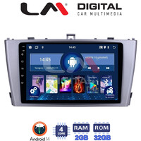 LM Digital - LM ZL4027 GPS Οθόνη OEM Multimedia Αυτοκινήτου για TOYOTA AVENSIS T27 2009 > 2016  (BT/GPS/WIFI) electriclife