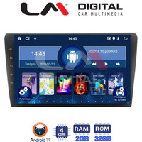 LM Digital - LM ZL4050 GPS Οθόνη OEM Multimedia Αυτοκινήτου για AUDI A4 (8E) 2001>2008 (BT/GPS/WIFI) electriclife