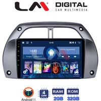 LM Digital - LM ZL4071 GPS Οθόνη OEM Multimedia Αυτοκινήτου για Toyota Rav 4 2001 > 2006 (BT/GPS/WIFI) electriclife