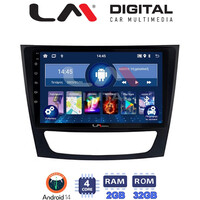 LM Digital - LM ZL4090 GPS Οθόνη OEM Multimedia Αυτοκινήτου για MERCEDES E class (W211)  (BT/GPS/WIFI) electriclife