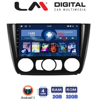 LM Digital - LM ZL4170 GPS Οθόνη OEM Multimedia Αυτοκινήτου για BMW σειρά 1 (E81 - E82 - E87 -E88) (BT/GPS/WIFI) electriclife