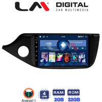 LM Digital - LM ZL4216 GPS Οθόνη OEM Multimedia Αυτοκινήτου για KIA CEED 2013 > 2016  (BT/GPS/WIFI) electriclife