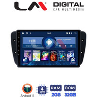 LM Digital - LM ZL4246 GPS Οθόνη OEM Multimedia Αυτοκινήτου για Seat Ibiza 2008 > 2015 (BT/GPS/WIFI) electriclife
