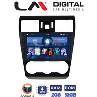 LM Digital - LM ZL4262 GPS Οθόνη OEM Multimedia Αυτοκινήτου για SUBARU IMPREZA-FORESTER 2013> (BT/GPS/WIFI) electriclife