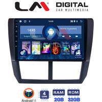LM Digital - LM ZL4272 GPS Οθόνη OEM Multimedia Αυτοκινήτου για SUBARU IMPREZA-FORESTER 2009>2012 (BT/GPS/WIFI) electriclife