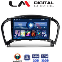 LM Digital - LM ZL4352 GPS Οθόνη OEM Multimedia Αυτοκινήτου για NISSAN JUKE 2009> (BT/GPS/WIFI) electriclife